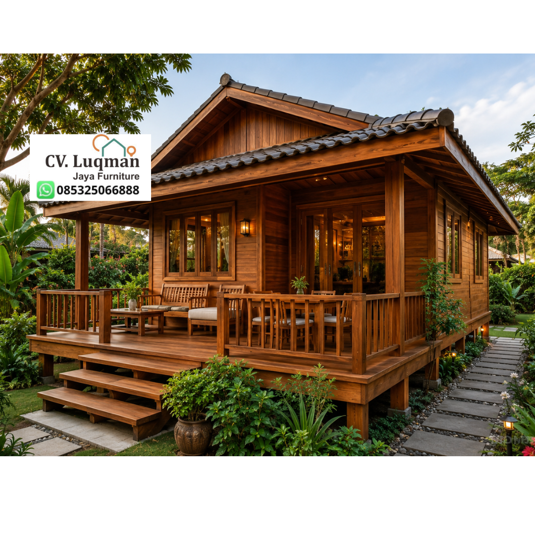 Rumah Panggung Kayu Jati Rumah Panggung Kayu Jati