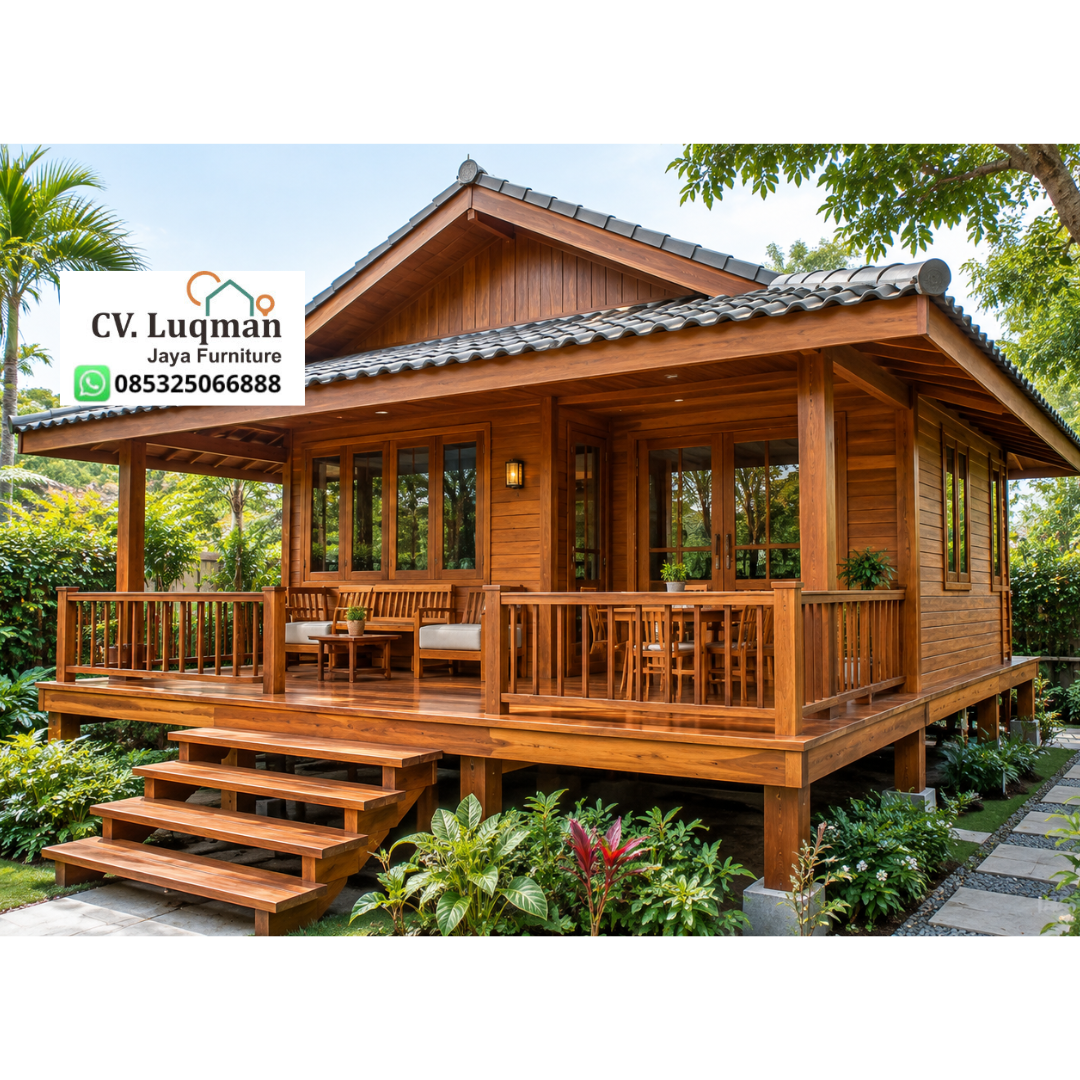 Rumah Panggung Kayu Jati Rumah Panggung Kayu Jati