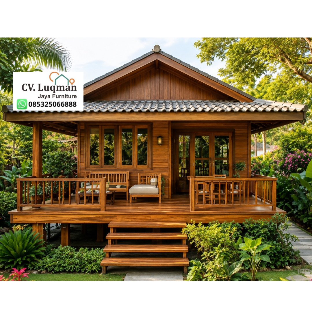 Rumah Panggung Kayu Jati Rumah Panggung Kayu Jati