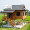 Rumah Panggung Kayu Jati