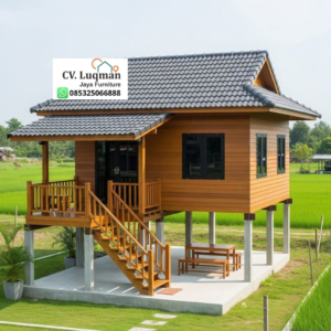 Rumah Panggung Kayu Jati
