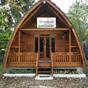 Rumah Lumbung Kayu Jati