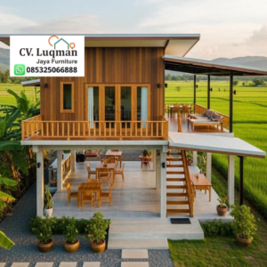 Rumah Panggung Kayu Jati