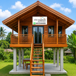 Rumah Panggung Kayu Jati