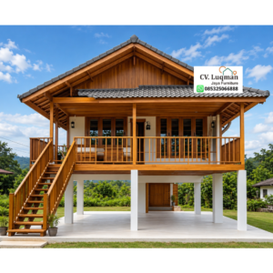Rumah Panggung Kayu Jati