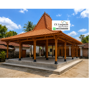 Pendopo Tradisional Kayu Jati