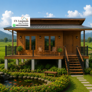 Rumah Panggung Kayu Jati