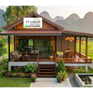 Rumah Panggung Kayu Jati
