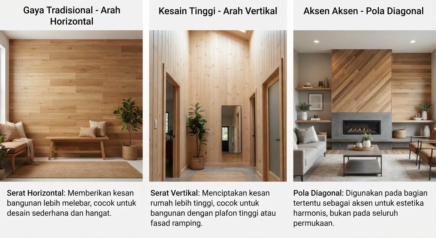 5 Cara Menentukan Arah Serat Kayu Jati pada Bagian Rumah agar Tampil Lebih Menarik