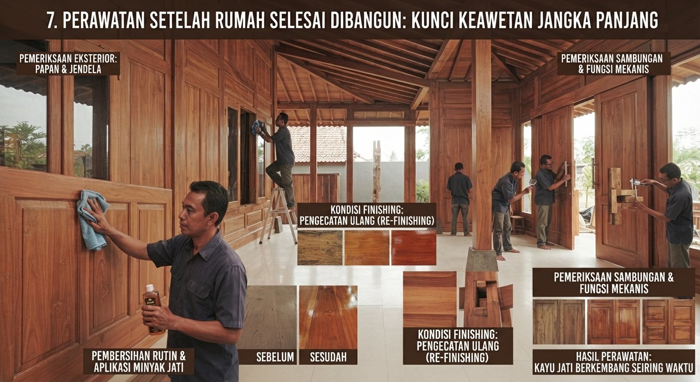 7 Faktor yang Menentukan Kualitas Kayu Jati untuk Rumah yang Tahan Lama