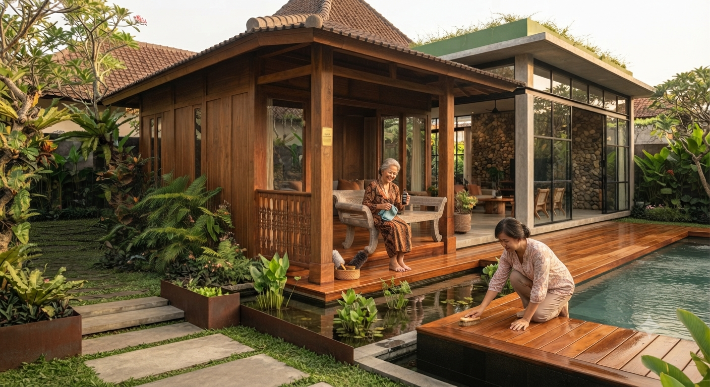 8 Keunggulan Rumah Kayu Jati yang Membuatnya Selalu Diminati