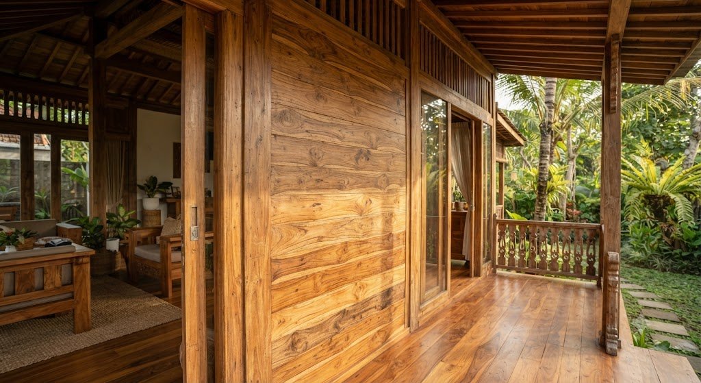 8 Keunggulan Rumah Kayu Jati yang Membuatnya Selalu Diminati