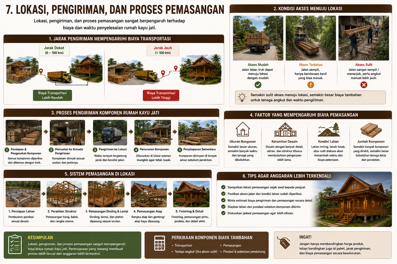 7 Faktor yang Mempengaruhi Harga Rumah Kayu Jati