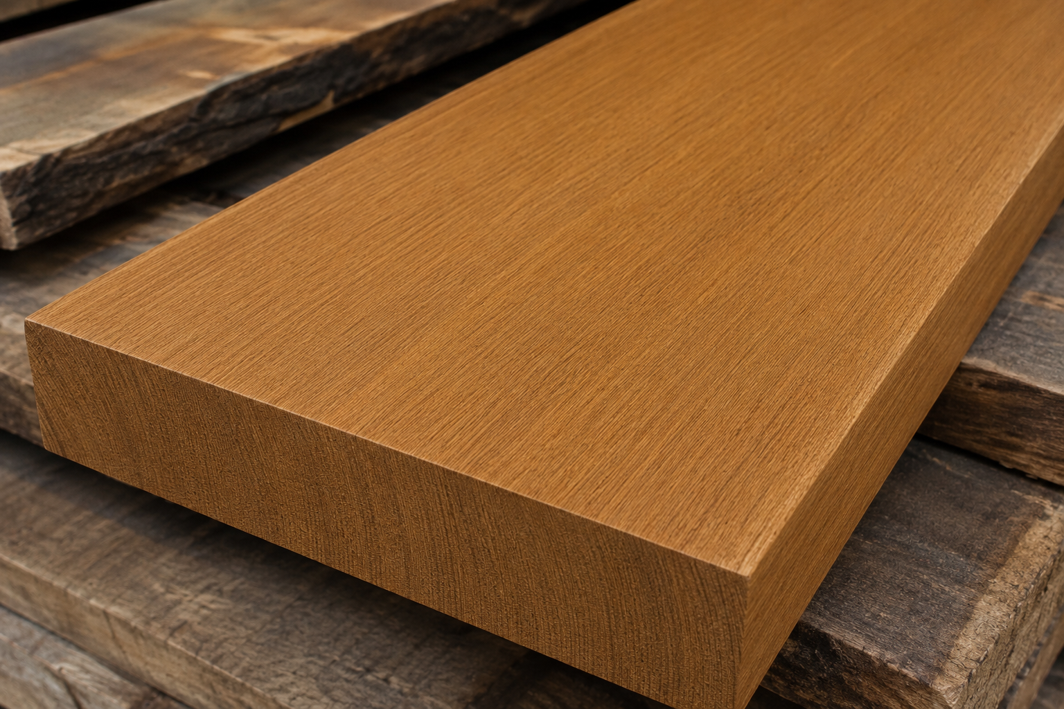4. Pilih Warna Kayu yang Merata