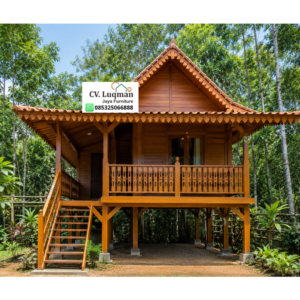 Rumah Panggung Kayu Jati