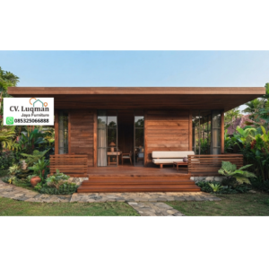 Rumah Gladak Kayu Jati