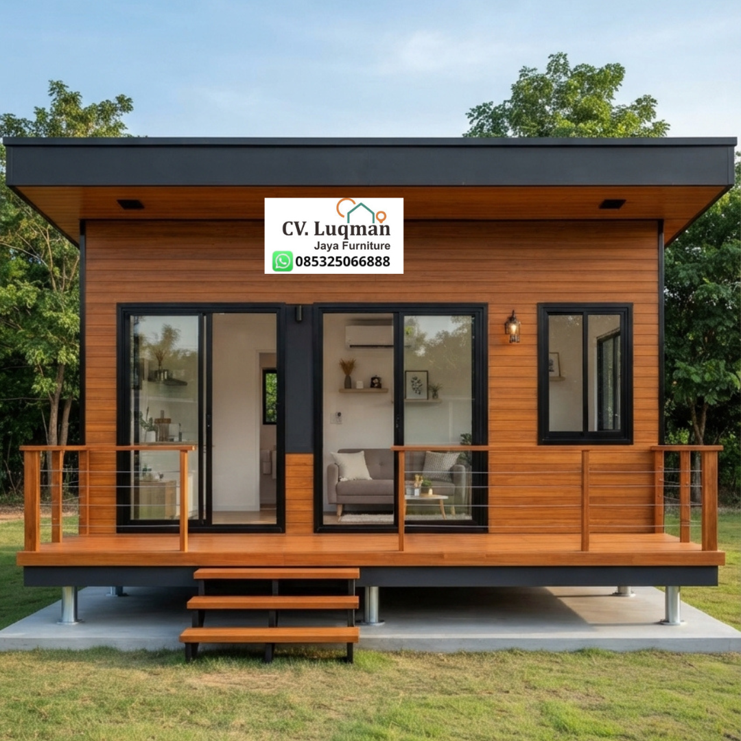 Rumah Kayu Minimalis Modern
