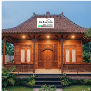Rumah Kayu Joglo Ukir