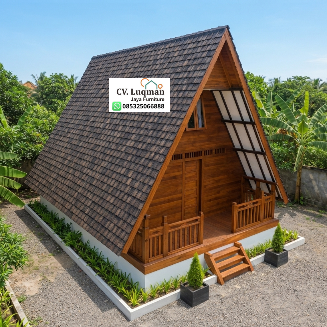 Rumah Kayu Jati Segitiga Rumah Kayu Jati Segitiga