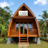 Rumah Lumbung Kayu Jati Klasik