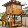 Rumah Kayu Jati 2 Lantai Klasik