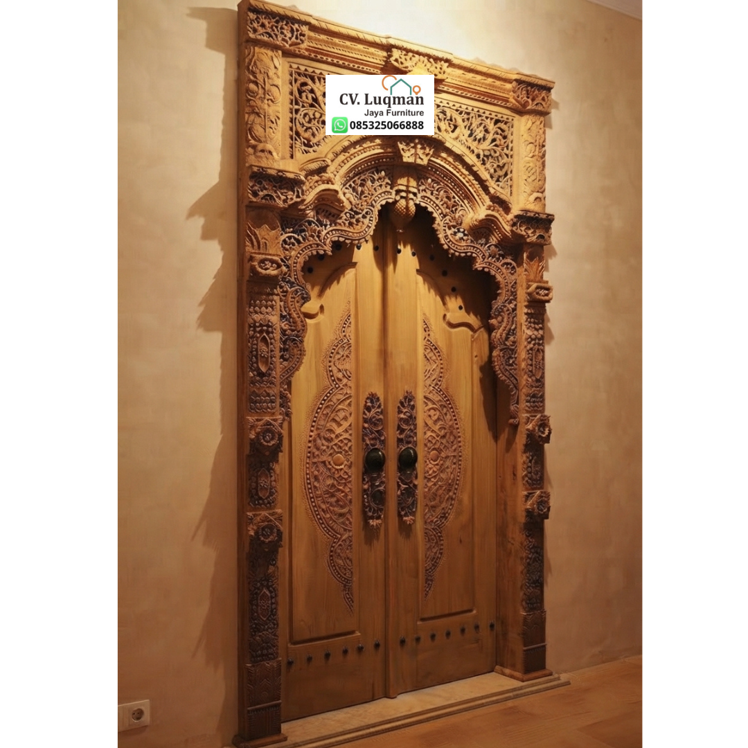 Pintu Gebyok Ukir Kayu Jati Pintu Gebyok Ukir Kayu Jati