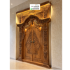Pintu Gebyok Ukir Kayu Jati Eksklusif