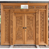 Pintu Gebyok Ukir Kayu Jati
