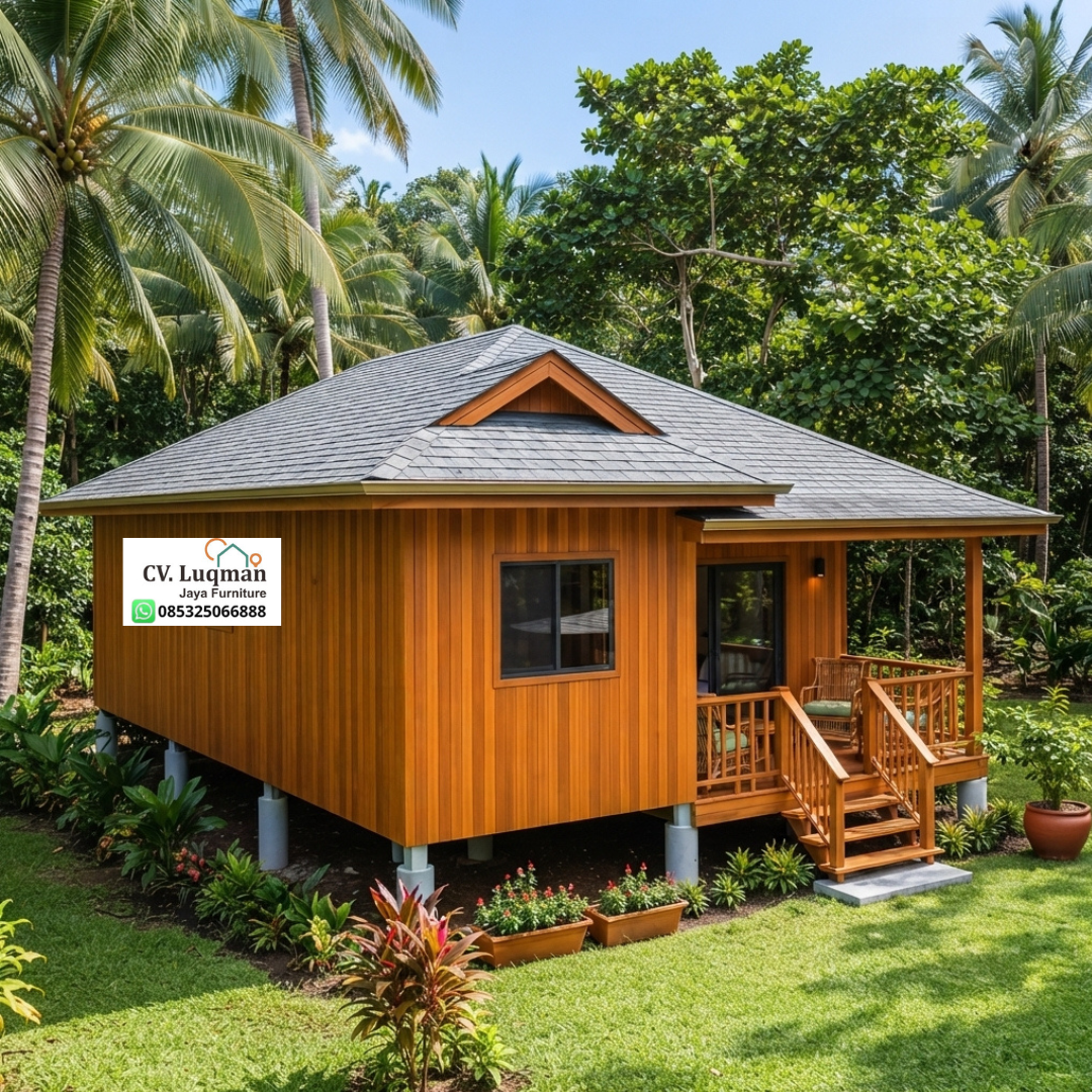 Rumah Panggung Kayu Jati Rumah Panggung Kayu Jati