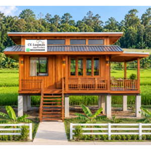 Rumah Panggung Kayu Jati