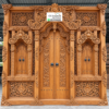 Pintu Gebyok Ukir Kayu Jati Eksklusif