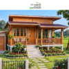 Rumah Kayu Jati Minimalis Modern Paling Estetik