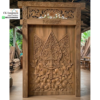 Pintu Gebyok Kayu Jati Klasik