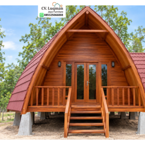 Rumah Lumbung Kayu Jati Tradisional 