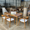 Set Meja Makan Kayu Jati Premium