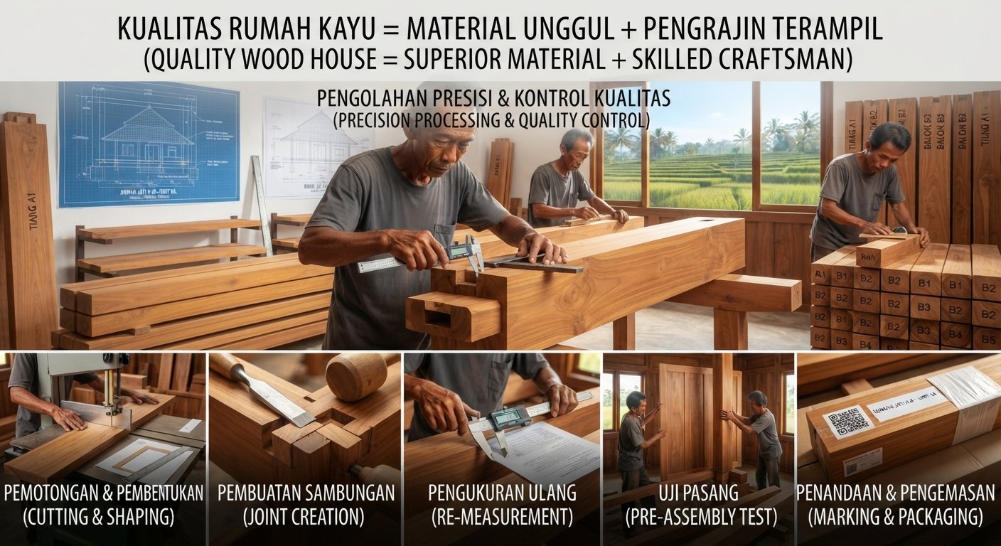 8 Tanda Kayu Jati Berkualitas