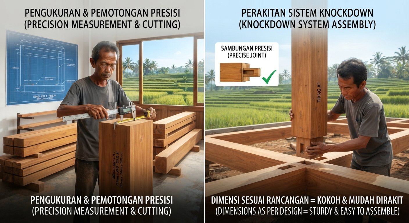 8 Tanda Kayu Jati Berkualitas