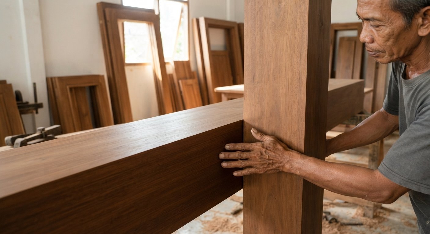 8 Tanda Kayu Jati Berkualitas