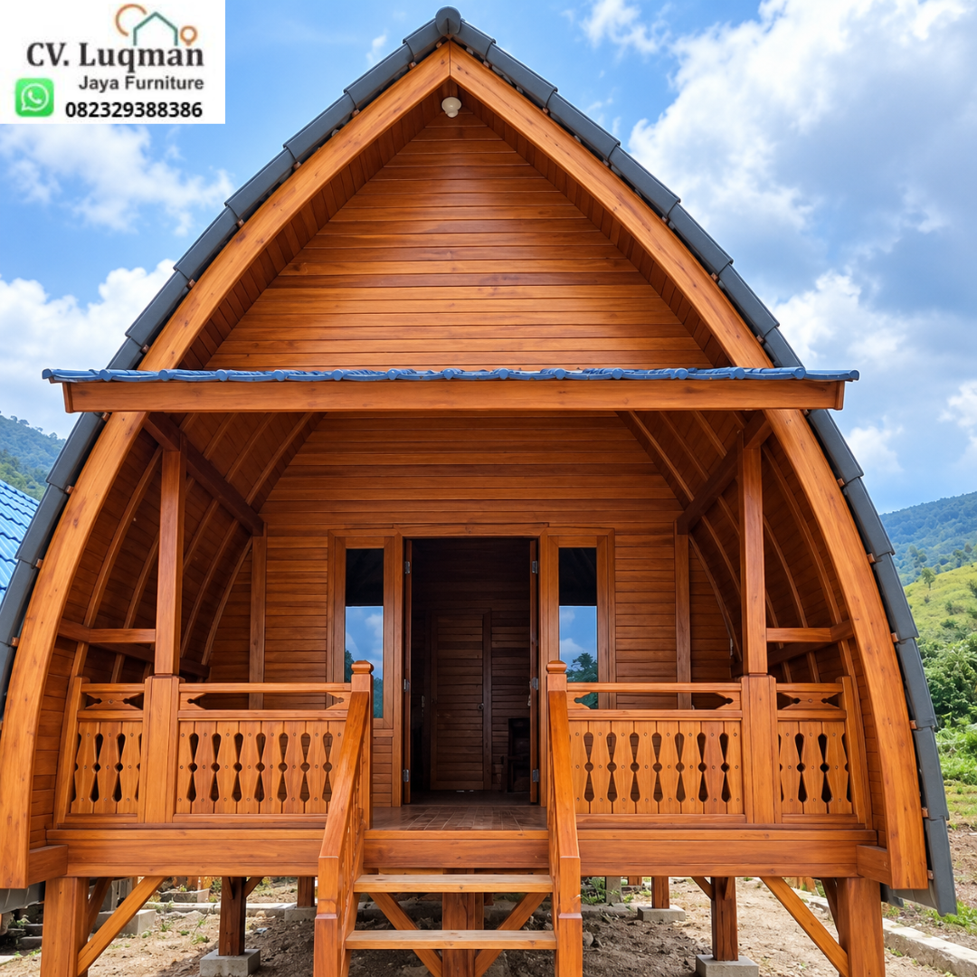 Mahakarya Etnik Lumbung Kayu Jati 4x6