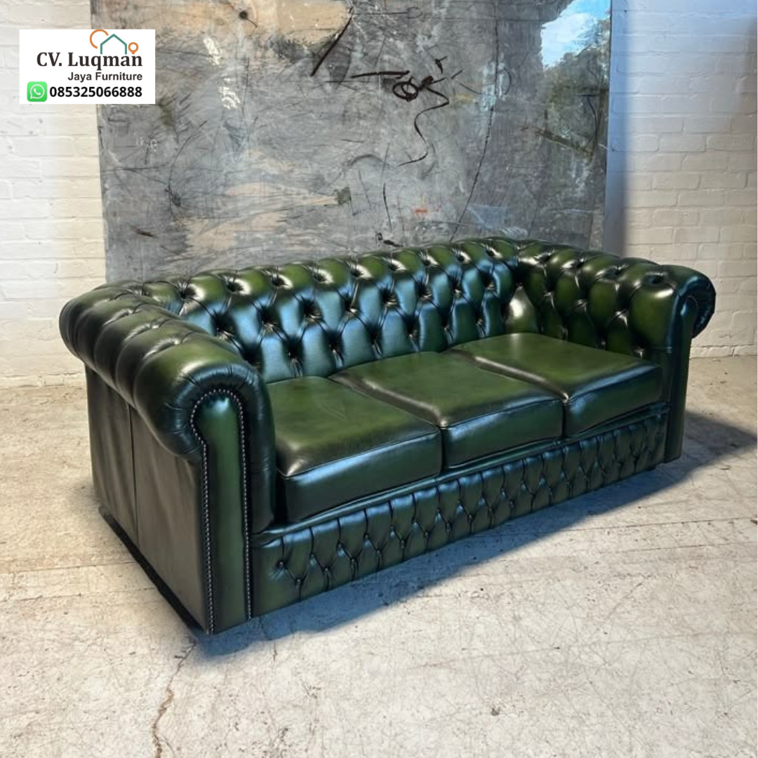 Sofa Chesterfield Kulit Sapi Asli Nuansa Ruang Utami Prestisius Sofa Chesterfield Kulit Sapi Asli Nuansa Ruang Utami Prestisius