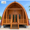 Rumah Lumbung Kayu Jati A-Frame Minimalis Modern