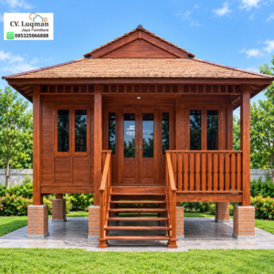 Rumah Limasan Kayu Jati Tradisional