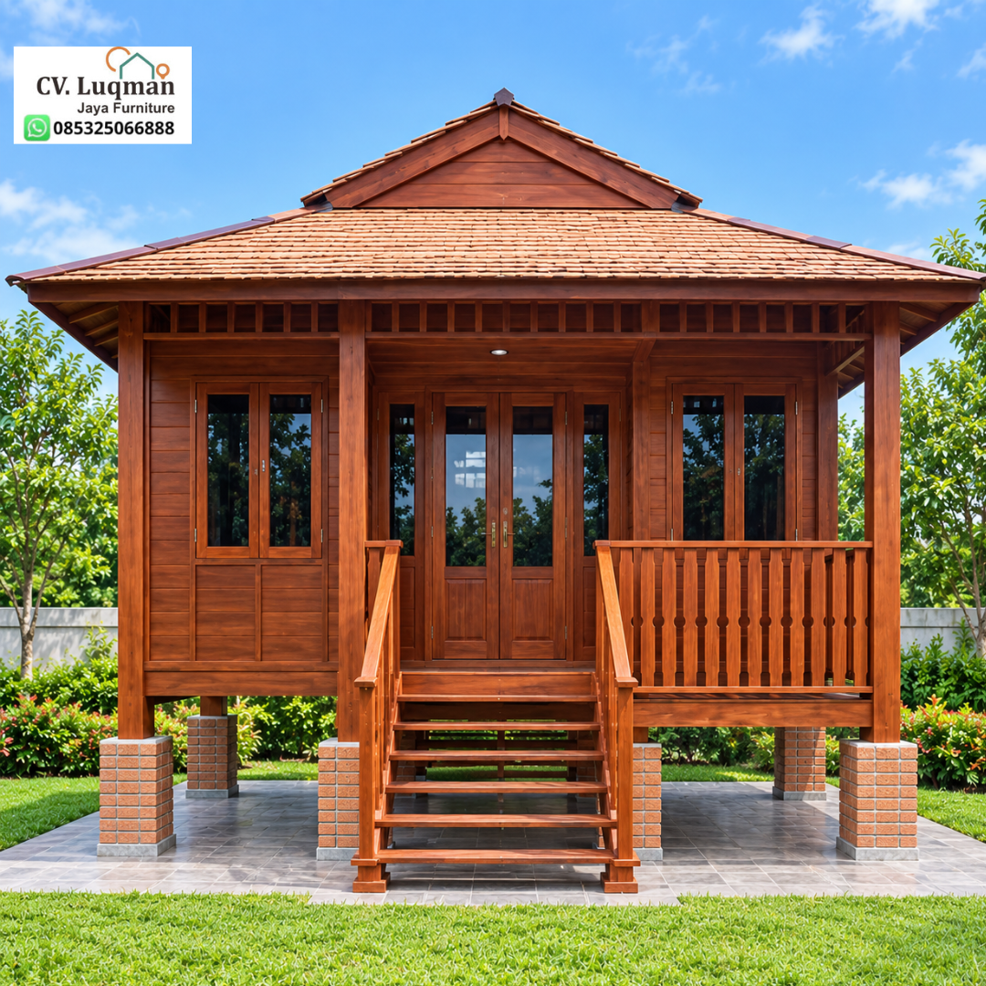Rumah Limasan Kayu Jati Tradisional